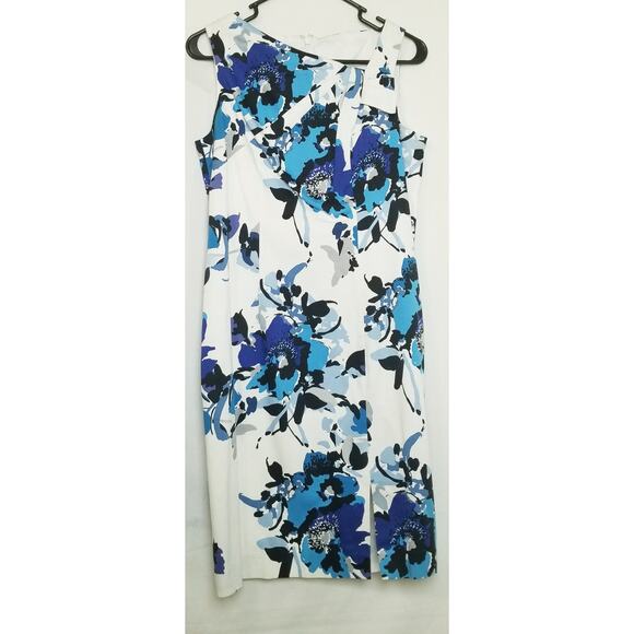 VTG-KASPER Women's Career Casual Party A-Line Sundress Lined Pencil Style Size 6 - Picture 1 of 8